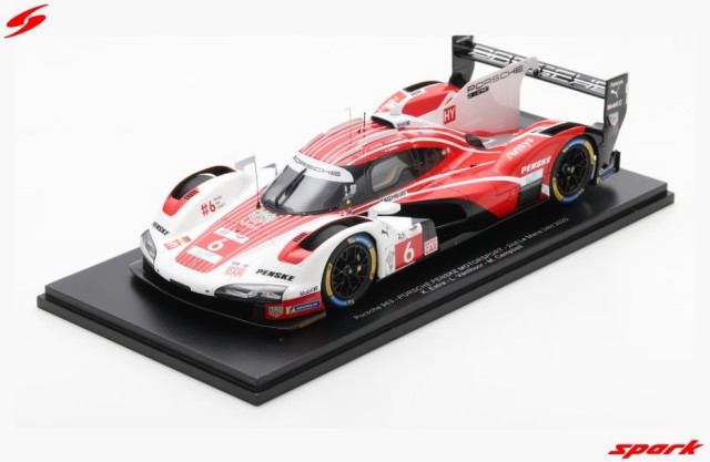 Spark 1/18 Porsche 963 No.6 PORSCHE PENSKE MOTORSPORT 2nd Le Mans 24H 2025 K. Estre - L. Vanthoor - M. Campbell