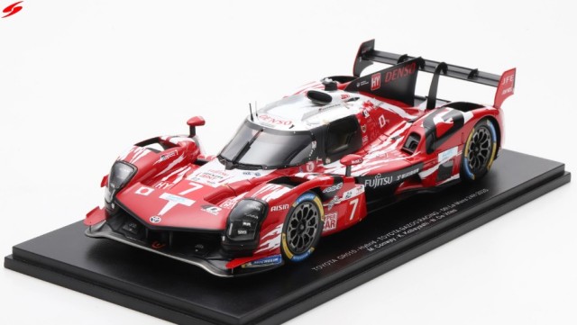 Spark 1/18 Toyota GR010 - Hybrid No.7 TOYOTA GAZOO RACING 5th Le Mans 24H 2025 M.Conway-K.Kobayashi-N.De Vries