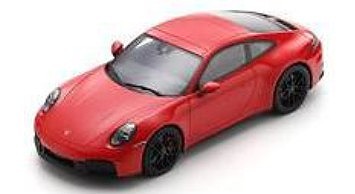 <予約 2026/5月発売予定> Spark 1/18 Porsche 911 Carrera GTS Coupe (992.2)  - Guardsred