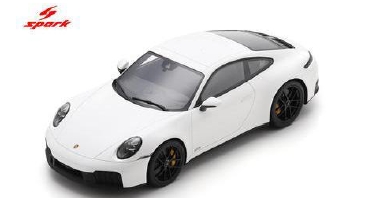 <予約　2027/2月以降発売予定> spark 1/18 Porsche 911 Carrera GTS Coupe  (992.2) - White
