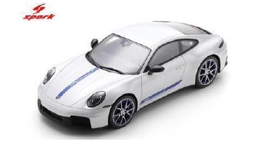 <予約　2027/2月以降発売予定> spark 1/18 Porsche 911 Carrera T (992.2) - Ice Grey Metallic