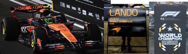 <予約 2026/4月発売予定> Spark 1/18 McLaren MCL39 No.4 3rd Abu Dhabi GP 2025 F1 Drivers' World Champion 2025 Lando Norris