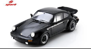 <予約　2027/2月以降発売予定> spark 1/18 Porsche 911 3.3 Turbo 1978 Black
