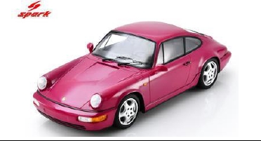 <予約　2026/12月以降発売予定> spark 1/18 Porsche 964 RS street Rubystar 1992