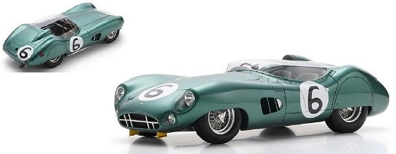 <予約 2026/9月発売予定> Spark 1/18 Aston Martin DBR1 No.6 2nd Le Mans 24H 1959 M. Trintignant - P. Frere