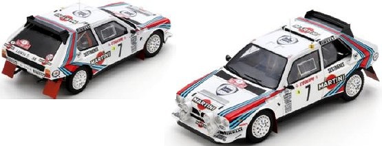 <予約 2026/12月発売予定> Spark 1/18 Lancia Delta S4 No.7 1st Rally Monte Carlo 1986 H. Toivonen ? S. Cresto