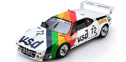 <予約 2026/9月発売予定> Spark 1/18 BMW M1 No.72 Le Mans 24H 1981 P-F. Rousselot - F. Servanin - L. Ferrier