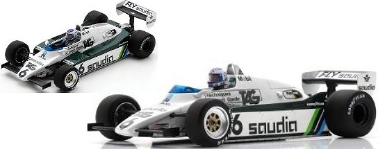 <予約 2026/9月発売予定> Spark 1/18 Williams FW08 No.6 Winner Swiss GP 1982 Keke Rosberg