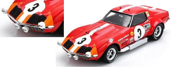 <予約 2026/12月発売予定> Spark 1/18 Corvette C3 No.3 Le Mans 24H 1968 U. Maglioli - H. Greder