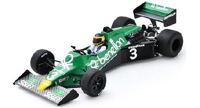<予約 2026/9月発売予定> Spark 1/18 Tyrrell 012 No.3 6th Dutch GP 1983 Michele Alboreto