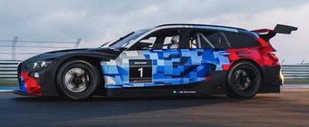 <予約　2026/12月以降発売予定> spark 1/18 BMW M3 Touring 24H Presentation