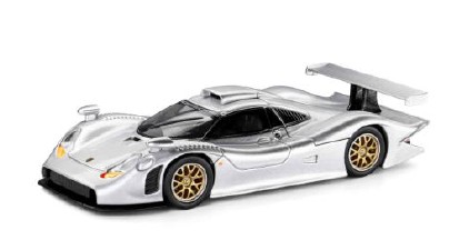 <予約 2026/11月発売予定> TrendsHobby 1/64 Porsche 911 GT1 1998 シルバー