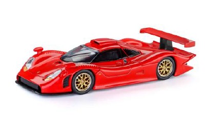 <予約 2026/11月発売予定> TrendsHobby 1/64 Porsche 911 GT1 1998 レッド