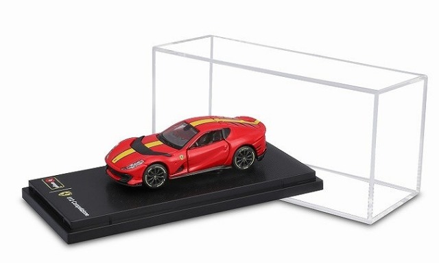 BURAGO 1/64 フェラーリ812 コンペティツィオーネ レッド