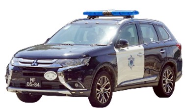 <予約 2026/7月発売予定> VITESSE 1/43 三菱 アウトランダー 2019 マカオ税関 499台限定