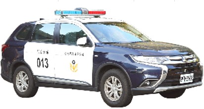 <予約 2026/7月発売予定> VITESSE 1/43 三菱 アウトランダー 2019 台北市警察局 499台限定