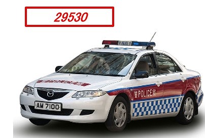 VITESSE 1/43 マツダ MAZDA6 2003 香港ポリス