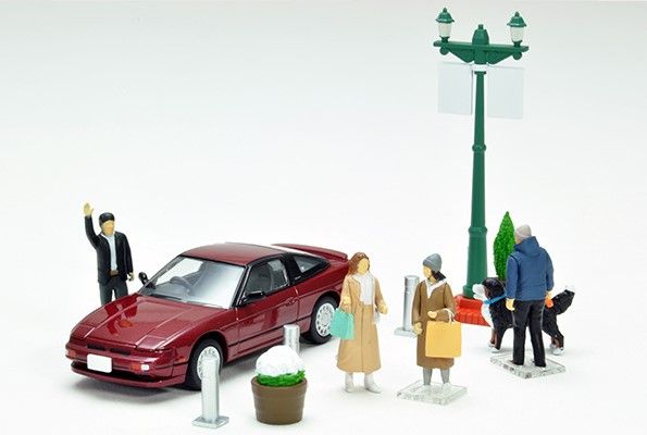 TOMICA LIMITED VINTAGE NEO 1/64 ジオコレ64 #カースナップ08a 都会の街角