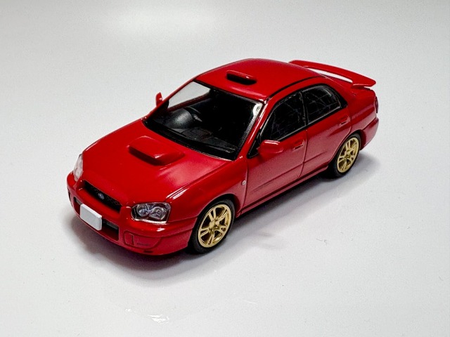 TOMICA LIMITED VINTAGE NEO 1/64 スバル インプレッサ WRX STi スペックC リミテッド 赤 DIECAST EXPO