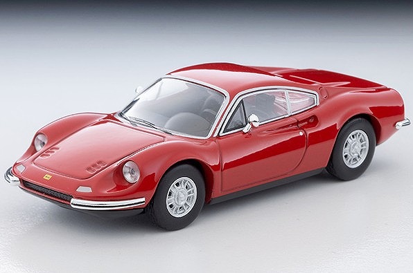 TOMICA LIMITED VINTAGE 1/64 ディーノ 246 GT(1971)赤