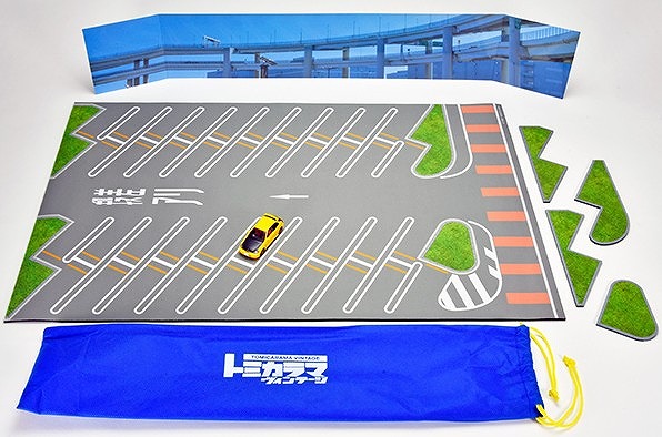 <予約 2026/10月発売予定> TOMYTEC 1/64 トミカラマ ヴィンテージ15a 大黒パーキングエリア マットD（LV-N ホンダ シビック タイプR 付属）