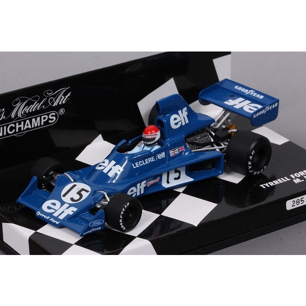 【ミニチャンプス】 1/43 ティレル フォード 007 1975 M,ルクレール   ※限定720台