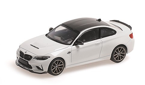 MINICHAMPS 1/43 BMW M2 CS 2020 ホワイト/ゴールドホイール