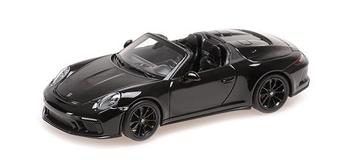 MINICHAMPS 1/43 ポルシェ 911 (991) スピードスター 2019 ブラック