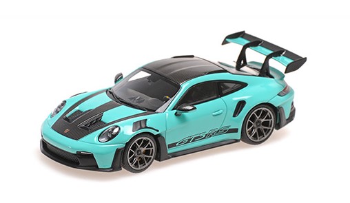 MINICHAMPS 1/43 ポルシェ 911 (992) GT3RS 2024 グリーン/ダークシルバーホイール