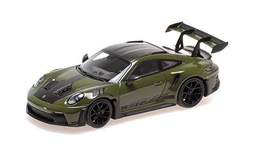 MINICHAMPS 1/43 ポルシェ 911 (992) GT3RS 2024 ナトーオリーブ/ブラックホイール