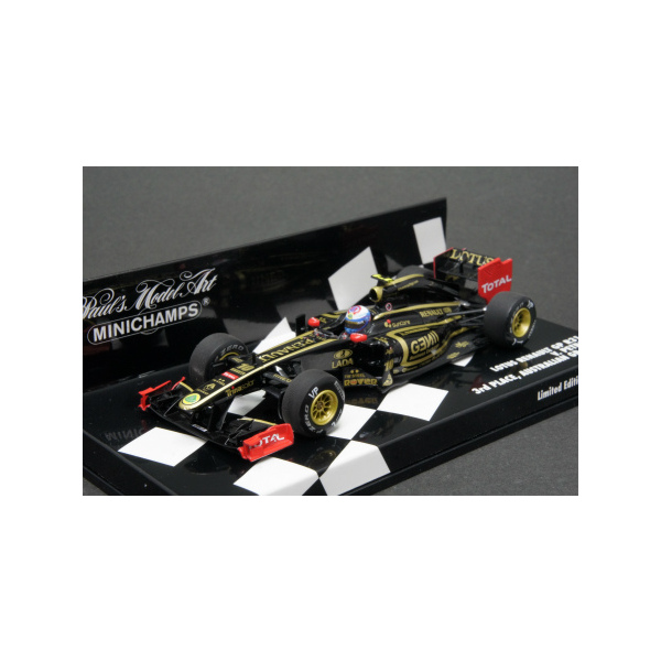 1/43 ロータス ルノー R31 2011オーストラリアGP 3rd Place V.ペトロフ