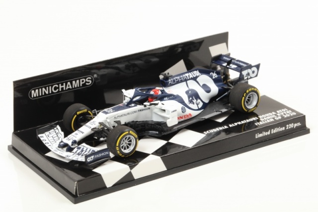 MINICHAMPS 1/43 Scuderia AlphaTauri Racing Honda AT1 Daniel Kvyat Italy GP 2020