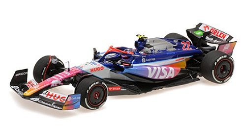 MINICHAMPS 1/43 ビザ キャッシュ RB F1 チーム VCARB 01 角田裕毅 マイアミGP 2024 