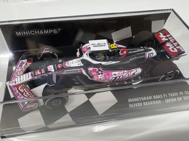MINICHAMPS 1/43 マネーグラム ハース F1チーム VF-25 オリバー ベアマン 日本GP 2025 