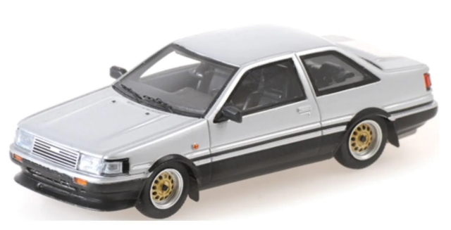 MINICHAMPS 1/43 トヨタ カローラ GT 1984 シルバー