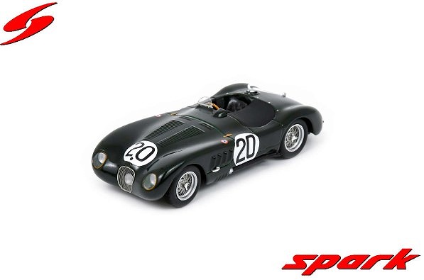 Spark 1/43 Jaguar XK 120 C No.20 Winner Le Mans 24H 1951 P. Walker ? P. Whitehead
