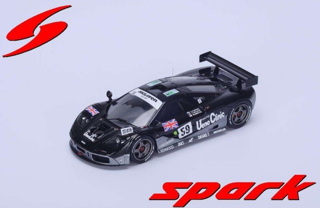 Spark 1/43 McLaren F1 GTR No..59 Winner Le Mans 24H 1995 J. J. Lehto - Y. Dalmas - M. Sekiya