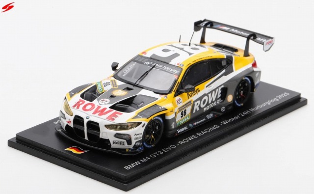 Spark 1/43 BMW M4 GT3 EVO No.98 ROWE RACING Winner 24H Nurburgring 202