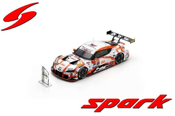 Spark 1/43 au TOM'S GR Supra No.36 TGR Champion GT500 SUPER GT 2024 with CHAMPION BOARD S.Tsuboi - K.Yamashita