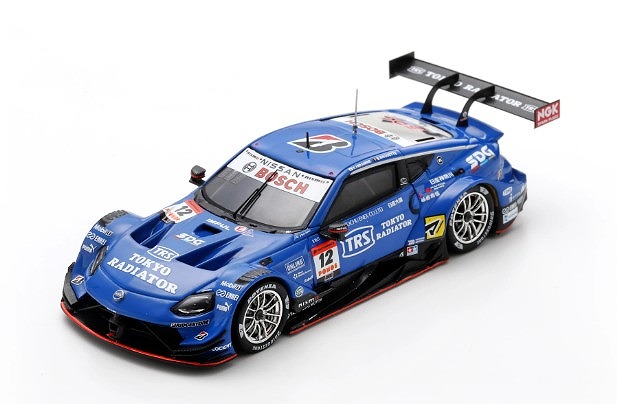Spark 1/43 TRS IMPULwith SDG Z TEAM IMPUL No.12 GT500 SUPER GT 2025 K. Hiramine - B. Baguette