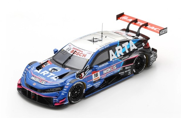 Spark 1/43 ARTA MUGEN CIVIC TYPE R-GT #16 ARTA No.16 GT500 SUPER GT 2025 H. Otsu - R. Sato