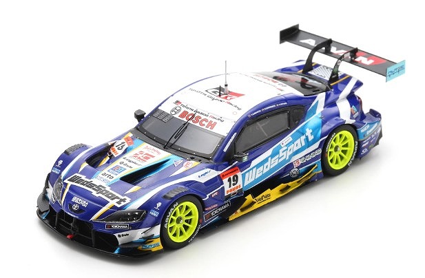 Spark 1/43 WedsSport ADVAN GR Supra TGR TEAM WedsSport BANDOH No.19 GT500 SUPER GT 2025 Y. Kunimoto - S. Sakaguchi