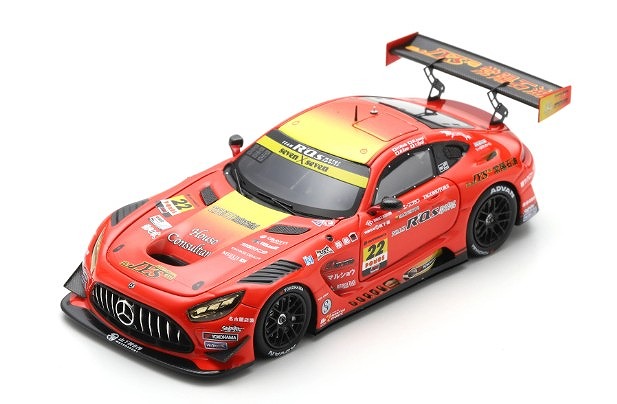 Spark 1/43 R'Qs AMG GT3 R'Qs MOTOR SPORTS No.22 GT300 SUPER GT 2025 M. Kano - Y. Shoji