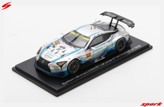 Spark 1/43 Syntium LMcorsa LC500 GT LM corsa No.60 GT300 SUPER GT 2025 H. Yoshimoto - S. Kohno