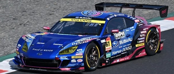 Spark 1/43 SUBARU BRZ R&D SPORT R&D SPORT No.61 GT300 SUPER GT 2025 T. Iguchi - H. Yamauchi