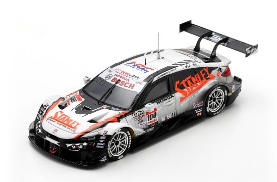 Spark 1/43 STANLEY CIVIC TYPE R-GT STANLEY TEAM KUNIMITSU No.100 GT500 SUPER GT 2025 N. Yamamoto - T. Makino