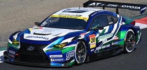 <予約 2026/7-9月発売予定> Spark 1/43 SHADE RACING RC F GT3 SHADE RACING No.20 GT300 SUPER GT 2026 K.Hiranaka - E.Shimizu