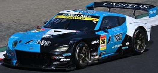 <予約 2026/7-9月発売予定> Spark 1/43 ANEST IWATA GAINER Z ANEST IWATA Racing No.26 GT300 SUPER GT 2026 H. Yasuda - L. Jung Woo