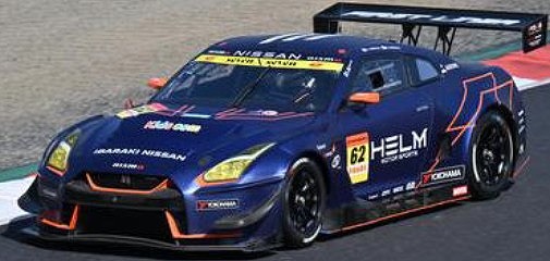<予約 2026/7-9月発売予定> Spark 1/43 HELM MOTORSPORTS GT-R HELM MOTORSPORTS No.62 GT300 SUPER GT 2026 Y. Hiraki - R. Hiraki
