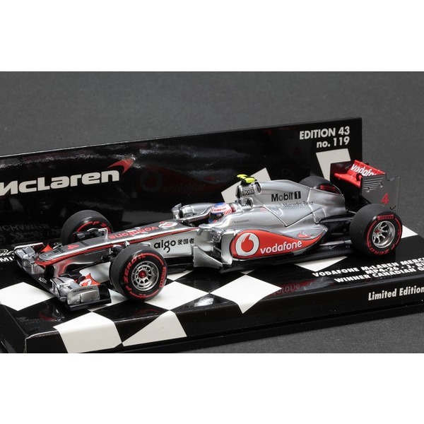 1/43 ボーダフォン マクラーレン メルセデス MP4-26 No,4 2011 J.バトン カナダGP 優勝